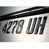 3D Lettering Premium 3D Domed Boat Registration Numbers – Sleek