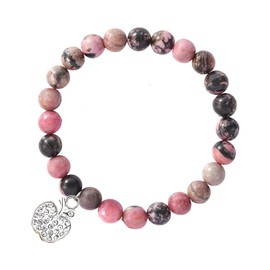 Academic Jewelry with Inspirational Charms, Empowering Educator Gemstone Bracelet, Adjustable Beaded Durable Crystal Accessories for Classroom Milestones and Lifetime Tarnish-Free Wear.