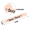 Dirty Thirty Sash - Dirty 30th Birthday Gifts for Women