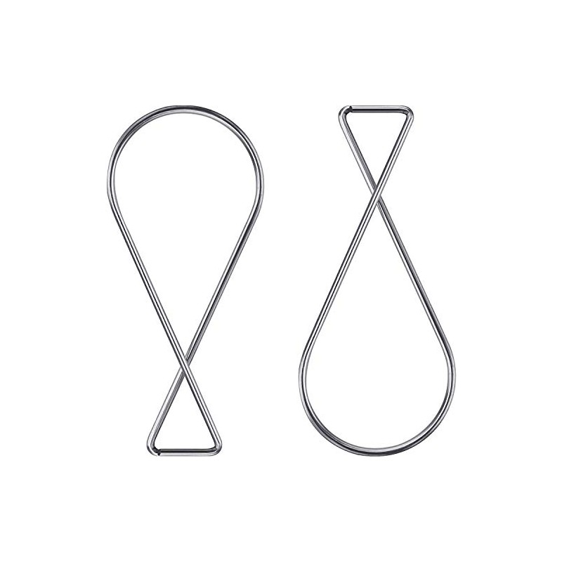 Ceiling Hook Clips,100Pcs Drop Ceiling Hanger Hooks,Ceiling Tile Hooks T-bar