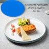 5PCS Silicone Trivet Mats Round Multipurpose Heat Resistant Non Slip