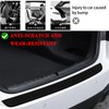 xbrtaia Rear Bumper Protector, Self-contained Viscose Natural Rubber Material Car
