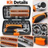 38-in-1 Ratchet Screwdriver Set – Labor-Saving Multipurpose Hand Tool Kit