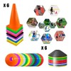 Kit Deportivo Profesional Entranador 6 Conos 6 Platos