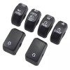 Trichtu Mount 6x Hand Control Black Switch Cap Kit For