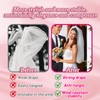 HAIOLORPRO 24 Pairs Veil Weights Magnetic, Double-Sided Pearl Veil Weights