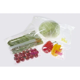 Nippon Giken Kogyo P Plus Yasai Eco Bag, Transparent, Assorted, S, M, L, Thickness: 0.04 inches (0.04 mm), YE-X 3 Pieces