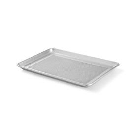 Artisan Professional Perforated Aluminum Baking Sheet Pan with Lip, 18 x 13-inch Half Sheet