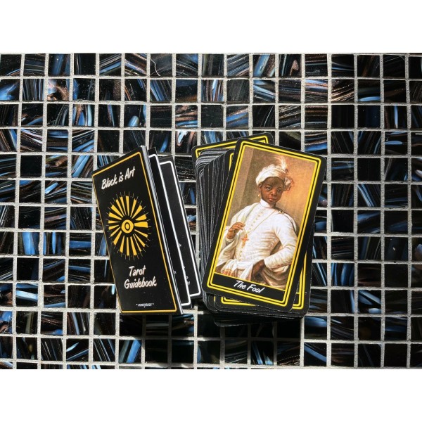 Black is Art Tarot Deck and Guide | New |
