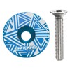sourcing map 1-1/4 Headset Stem Top Cap Aluminum Alloy Bicycle