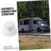 Alipis Camper Roof Vent Cap Replacement Durable Plumbing Vent Cover