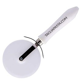 Tagliapasta.com Pizza cutter with ABS handle and Delrin straight blade, diameter 88 mm. Art.347