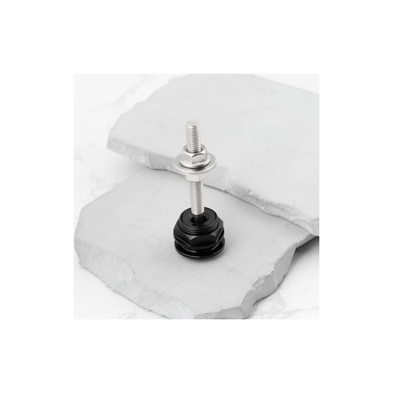 2pcs 22mm Motorcycle Side Cover Push Button Release M6 Compatible