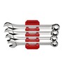 EZRED Magnetic Flexible 4 Slot Wrench Holder 8 Magnets Flexible