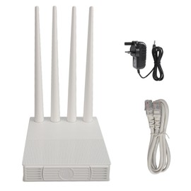 4G LTE Modem Router Unlocked 2.4G 5G Dual Band Wireless Router with Card Slot Rotating Antennas Up to 32 Users 100‑240V AU Plug