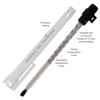 Soil Thermometer Gardeners Pocket Soil Temperature Probe 150 mm