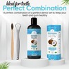 Fresh Dent Coconut Pulling Oil 200ml | Natural Teeth Whitening