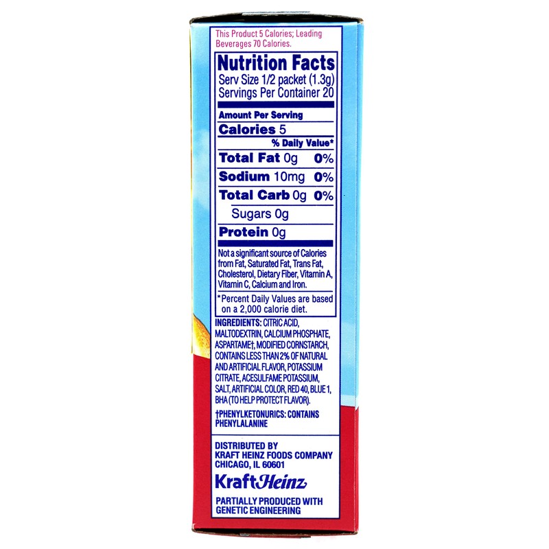 Crystal Light On The Go Fruit Punch Drink Mix, 10-Count