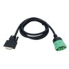 Type2 Green 9Pin J1939 to DB15 ELD Cable for Fleet