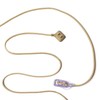 Globe Electric 22816 Designer Series 9ft Fabric Extension Cord, 3