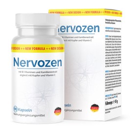 Nervozen Capsules, Rich in Vitamins, Easy to Use, 90 Capsules