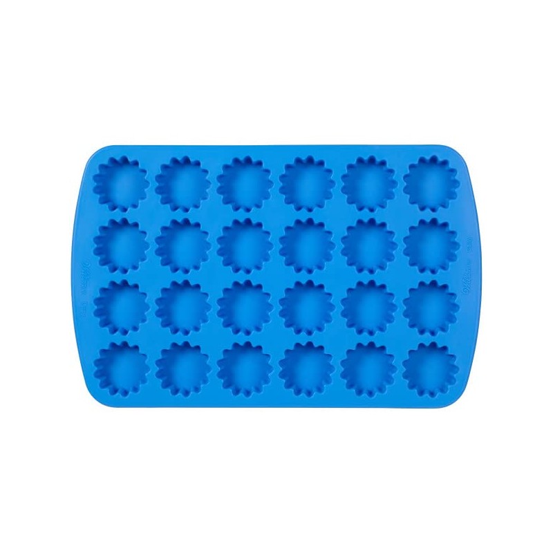 Wilton Easy Flex Silicone 24-Cavity Bite Daisy Pan