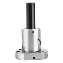 Ball Screw, 12mm Bearing Steel Flange Ball Screw with Ball Nut for RM1605, SFU1605 Ball Screw, High Accuracy, Reversibility and High Efficiency