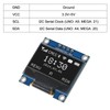 AITRIP 5PCS 0.96 Inch OLED I2C IIC Display Module 12864