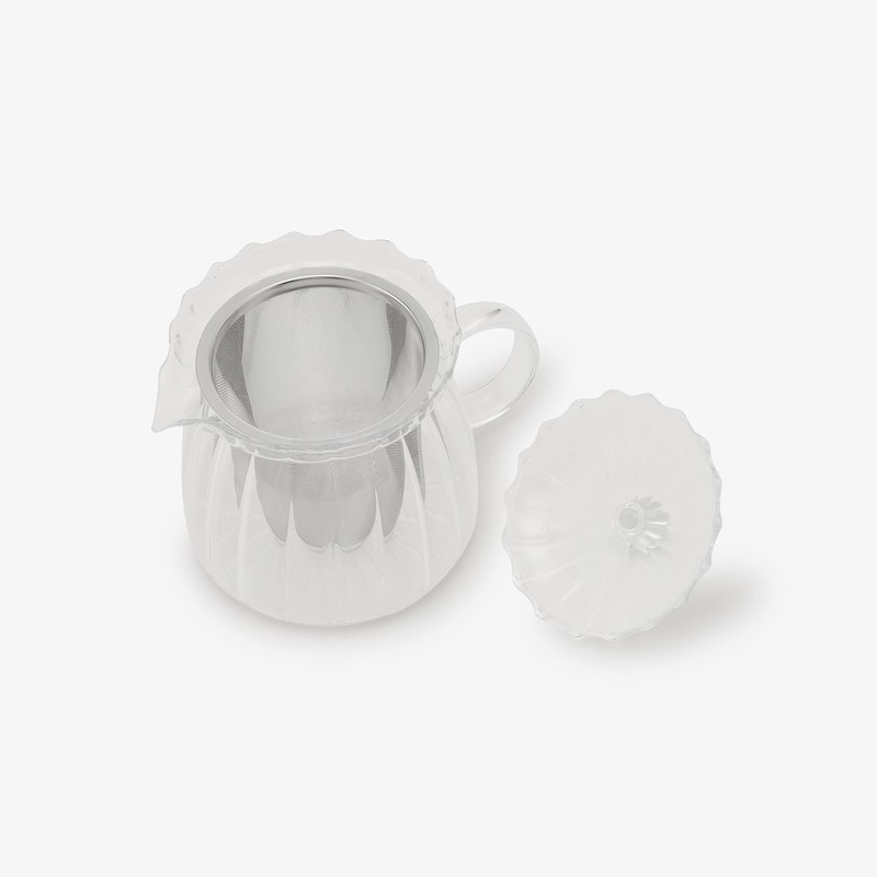 Afternoon Tea Living HD94 Ruffled Teapot, Clear