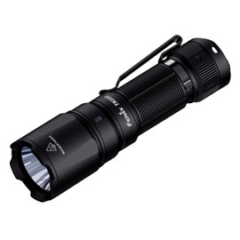 FENIX TK05R taktische Sicherheits-Taschenlampe, wiederaufladbar, ultrakompakt, lange Reichweite, 1000 Lumen, 450 m, max. 14,5 Stunden, 1100 mAh Akku, Dual-Endschalter, USB-C | IP68, Schwarz