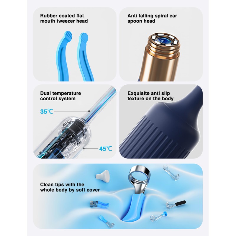 BEBIRD Earsight Plus Ear Wax Removal Tool Camera with HD