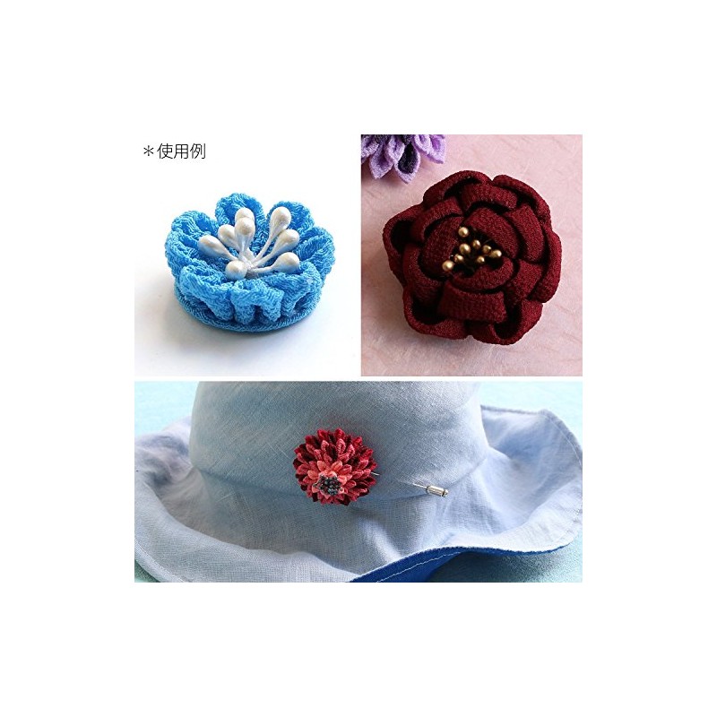 Nippon Chuko Nippon Chuko Flower Core for Knob Crafting, Yellow,