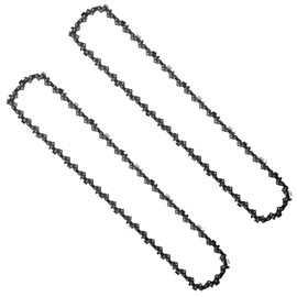 Opuladuo 2 x Sägekette 40 cm 3/8'' 1,1 mm, Kettensäge Kette kompatibel für Bosch GKE 18V-40, Sägekette kompatibel mit Bosch GKE 18V-40