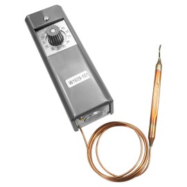 W1609-101 Refrigeration Thermostat Temperature, Walk in Cooler Temperature Control Replace W1609-101 TH-1609, Control from -30 Degrees F to 90 Degrees F, 5 Ft Capillary