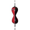 Ringside Mexican-Style Double-Double End Bag,Red / Black