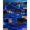 DetarZinLED Solar Driveway Lights Outdoor, 4 Pack IP68 Waterproof Dock