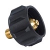GasSaf QCC1 Propane Adapter Gas Regulator Valve Fitting with Acme