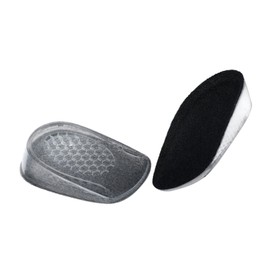 Ipetboom Unisex Heightening Insoles 1 Pair Breathable Washable Insoles Heel Protector High Shock Absorption