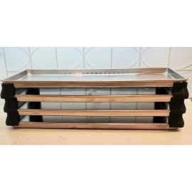 Handmade 12 Pack Harvest Right Freeze Dryer Extra Tall Tray Stackers - Multiple Colors - Black