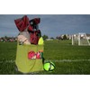 Gorilla Carts GCSS-11G-COM Collapsible Soft-Sided Folding Garden Cart, 150-Pound Capacity,