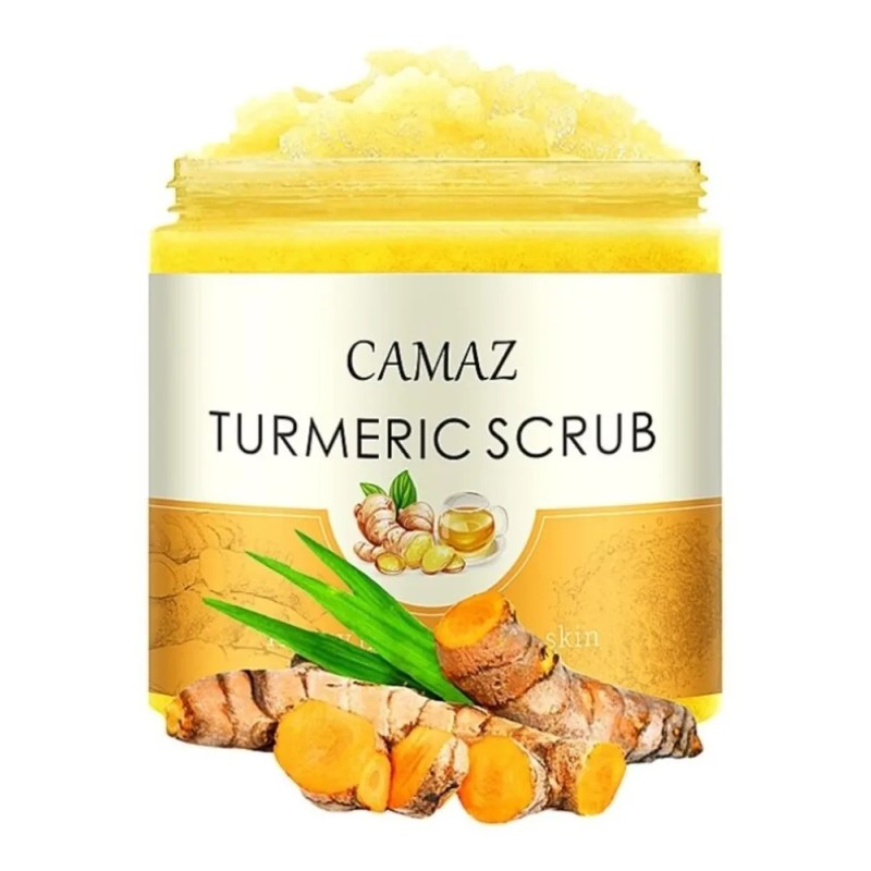 Exfoliante Corporal De Cúrcuma, Extracto De Jengibre 250g Cúrcuma Y
