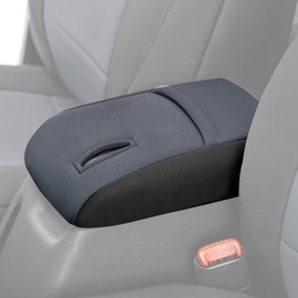 Diver Down Neoprene Center Console Cover - Fits Jeep 1997-2006 TJ Wrangler - Cushioned Armrest Cover - Doesn't Burn Your Elbow - Tight Custom Fit - Comfortable Foam Armrest Pad (97-00 Charcoal)