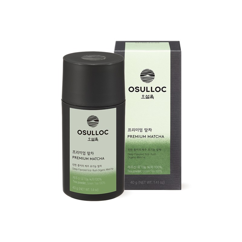 Osulloc [오설록]프리미엄 말차 40g (원산지:상세설명참조) [OSULLOC] Premium Matcha 40g (Origin: