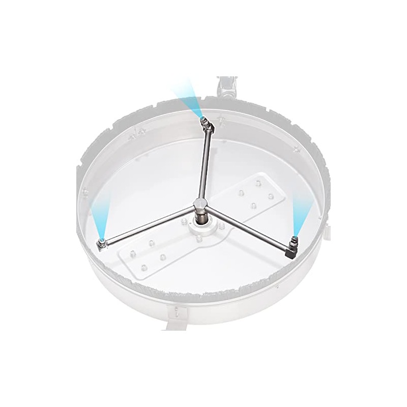 BOCOM Washer Replacement Integrated Rotary Rod Rotating Spray Arm with