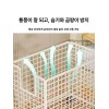 이동식 폼롤러 수납함 필라테스 요가매트 접이식 [화이트 중형 이동식] Portable