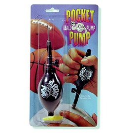 Pocket Pump Ball Pump with Air Release Valve, Black