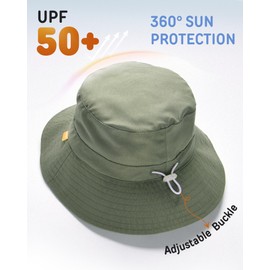 FURTALK Baby Sun Hat Toddler Boys Girls Bucket Hat for Kids 0-5 Years UPF 50+ Sun Protective Child Summer Beach Hats
