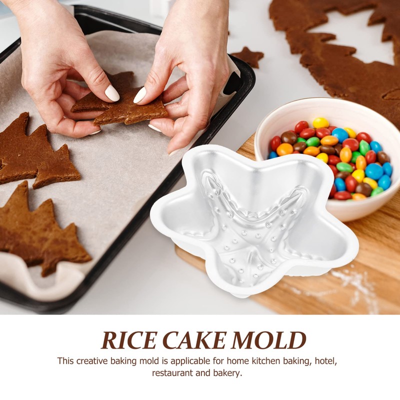Ciieeo Model Shaped Mold Pudding Moulds Mini Baking Moulds Dessert