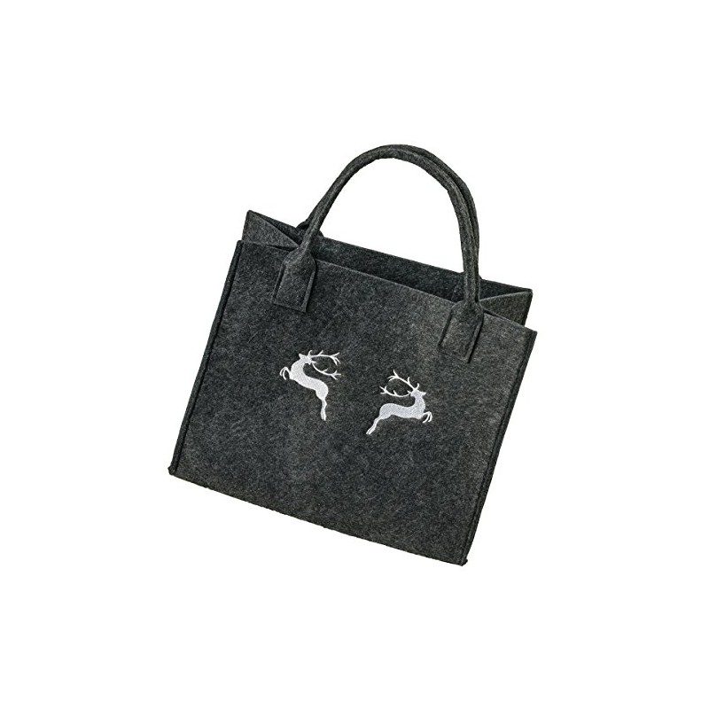 LaFiore24 Felt Bag, Felt Shopping Shopper, Women's Handbag, Festival, Dirndl,