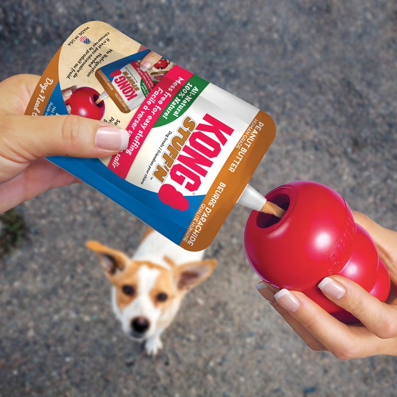 KONG - Stuff'N™ Dog Treat Paste - All-Natural Peanut Butter